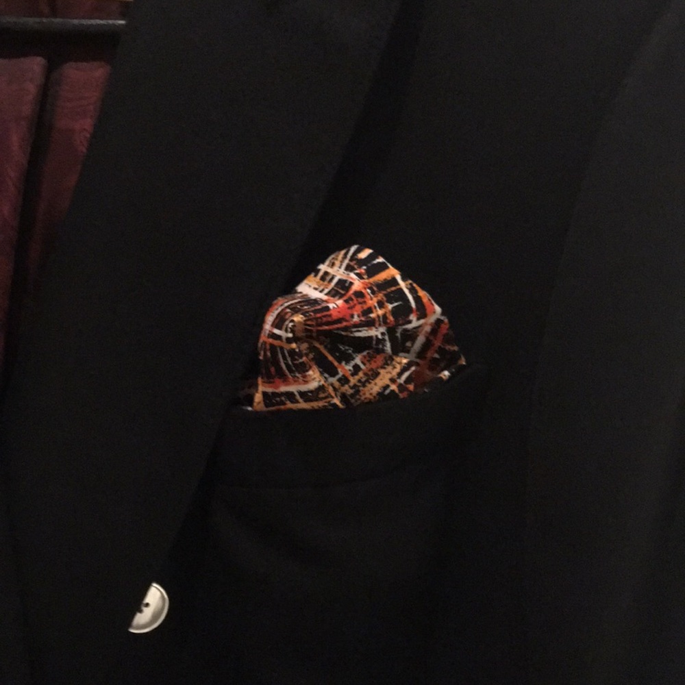 Multi Fall Colored Pocket Square - image 6